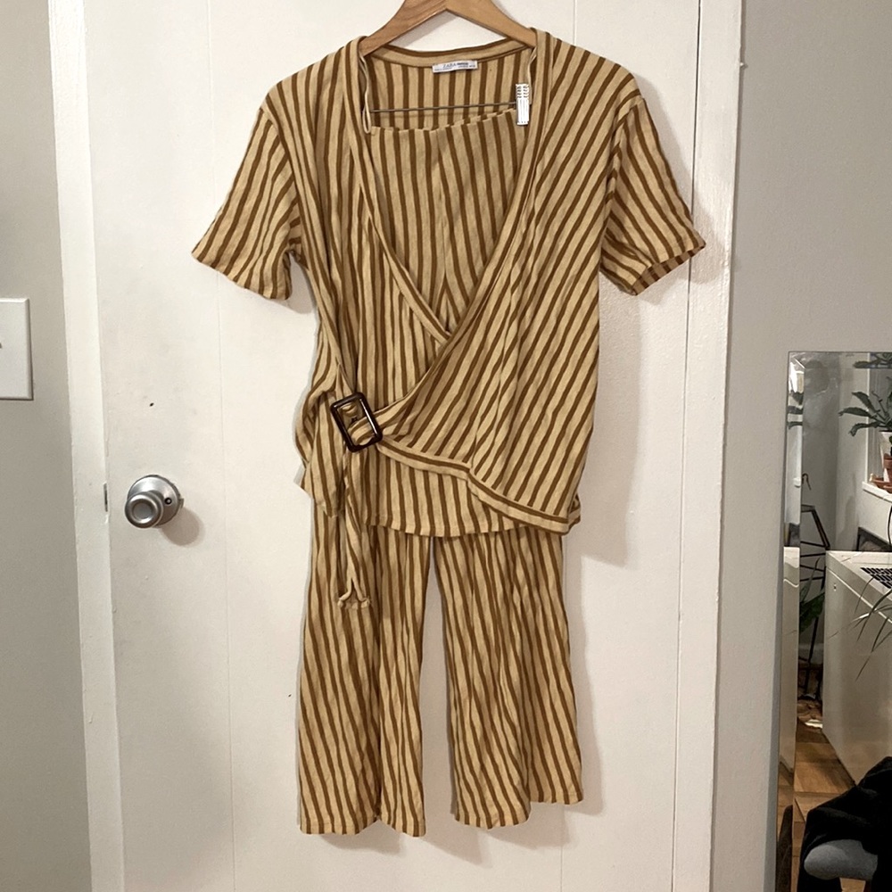 Co-ord pants and shirt set
